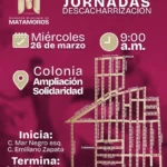 Gobierno de Matamoros intensifica programa de descacharrización con el lema «Matamoros Avanza»