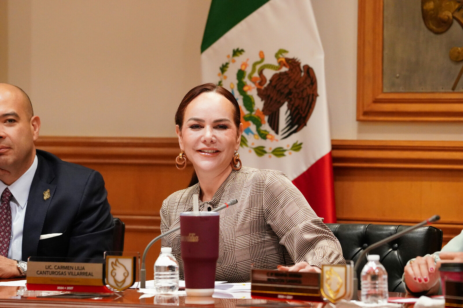 CARMEN LILIA CANTUROSAS DESTACA SINERGIA CON GOBIERNOS FEDERAL Y ESTATAL