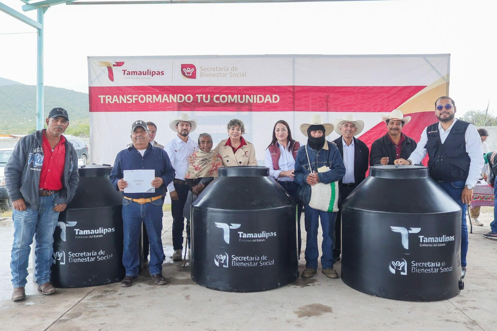 Lleva SEBIEN apoyos a Bustamante
