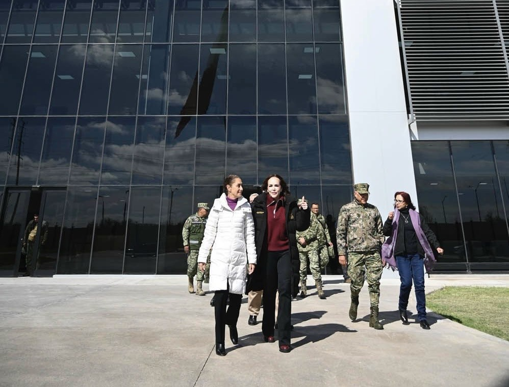 RECONOCE PRESIDENTA CLAUDIA SHEINBAUM LIDERAZGO DE NUEVO LAREDO