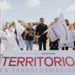 Beto Granados inicia pavimentación en colonia Las Culturas de Matamoros