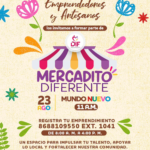 Llega el «Mercadito Diferente» a Mundo Nuevo para impulsar el emprendimiento local