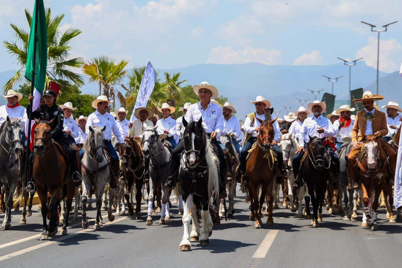 Tamaulipas cabalga unido por la soberanía y la transformación de México