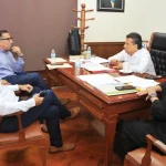 El alcalde Lalo Gattás acuerda con la CANACO impulsar la inversión y economía local.