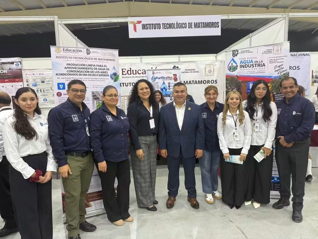 Isidro Vargas llama a cuidar el agua y fortalecer su reúso en Matamoros