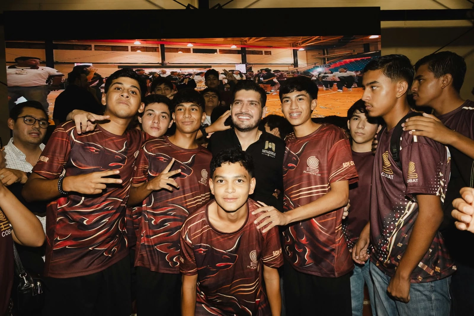 Beto Granados inaugura el Encuentro Estatal Deportivo Intercobat 2026