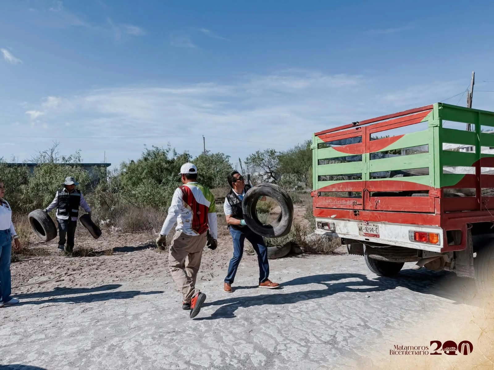 Beto Granados encabeza jornada de prevención sanitaria en Matamoros