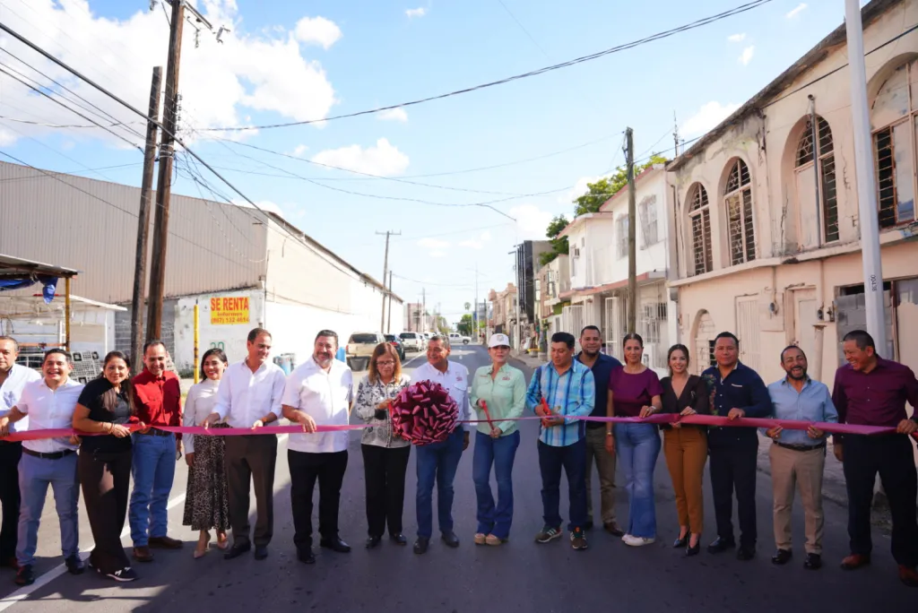 ENTREGA CARMEN LILIA CANTUROSAS NUEVAS OBRAS VIALES QUE MEJORAN LA MOVILIDAD Y TRANSFORMAN EL ENTORNO URBANO