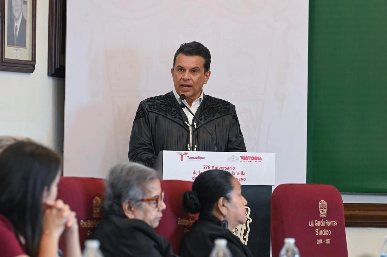 Conmemora Lalo Gattás 276 aniversario de fundación de Victoria, la Capital y Corazón de Tamaulipas.