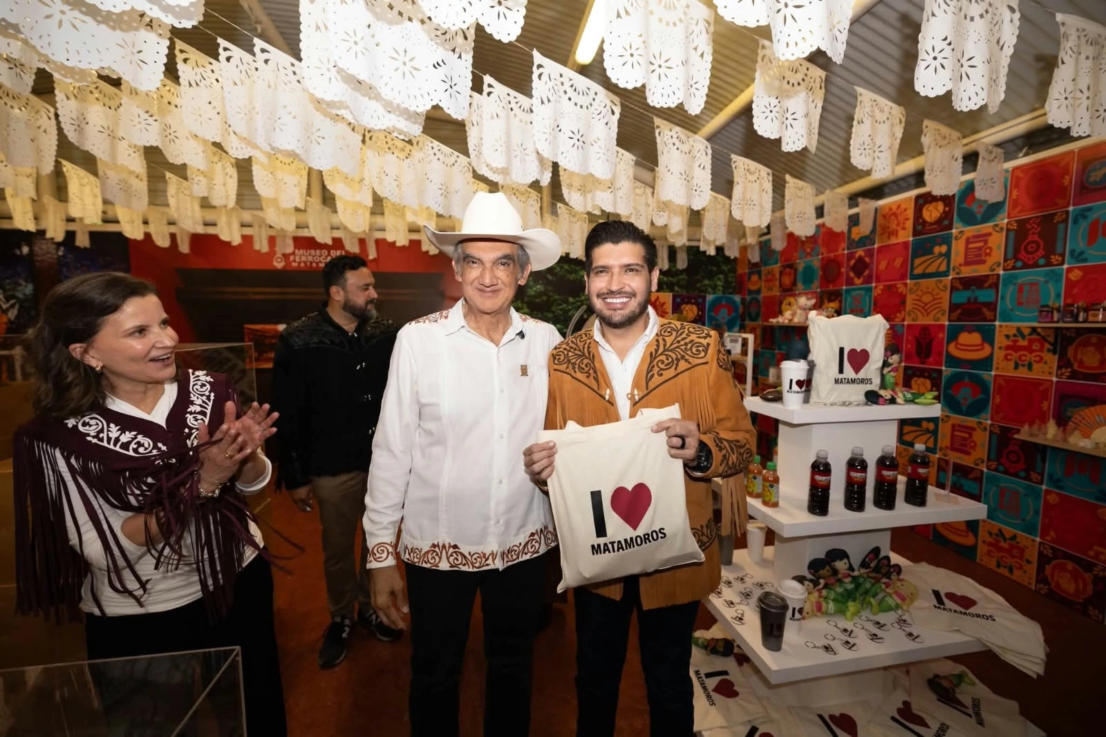 José Alberto Granados Fávila asiste a la inauguración de la Feria Tamaulipas 2026