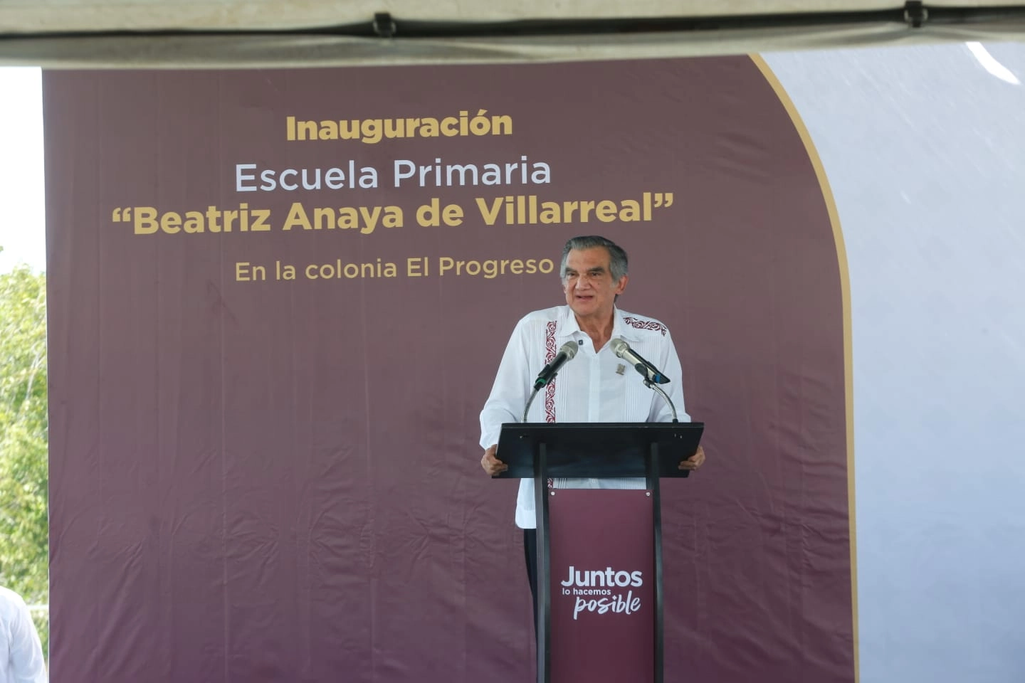 Inauguración de nueva primaria en Nuevo Laredo fortalece educación humanista: Américo